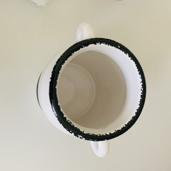 Organizing Crock with Chalkboard Front Holds Kitchen Tools & Utensils New Boxed - Picture 9 of 12